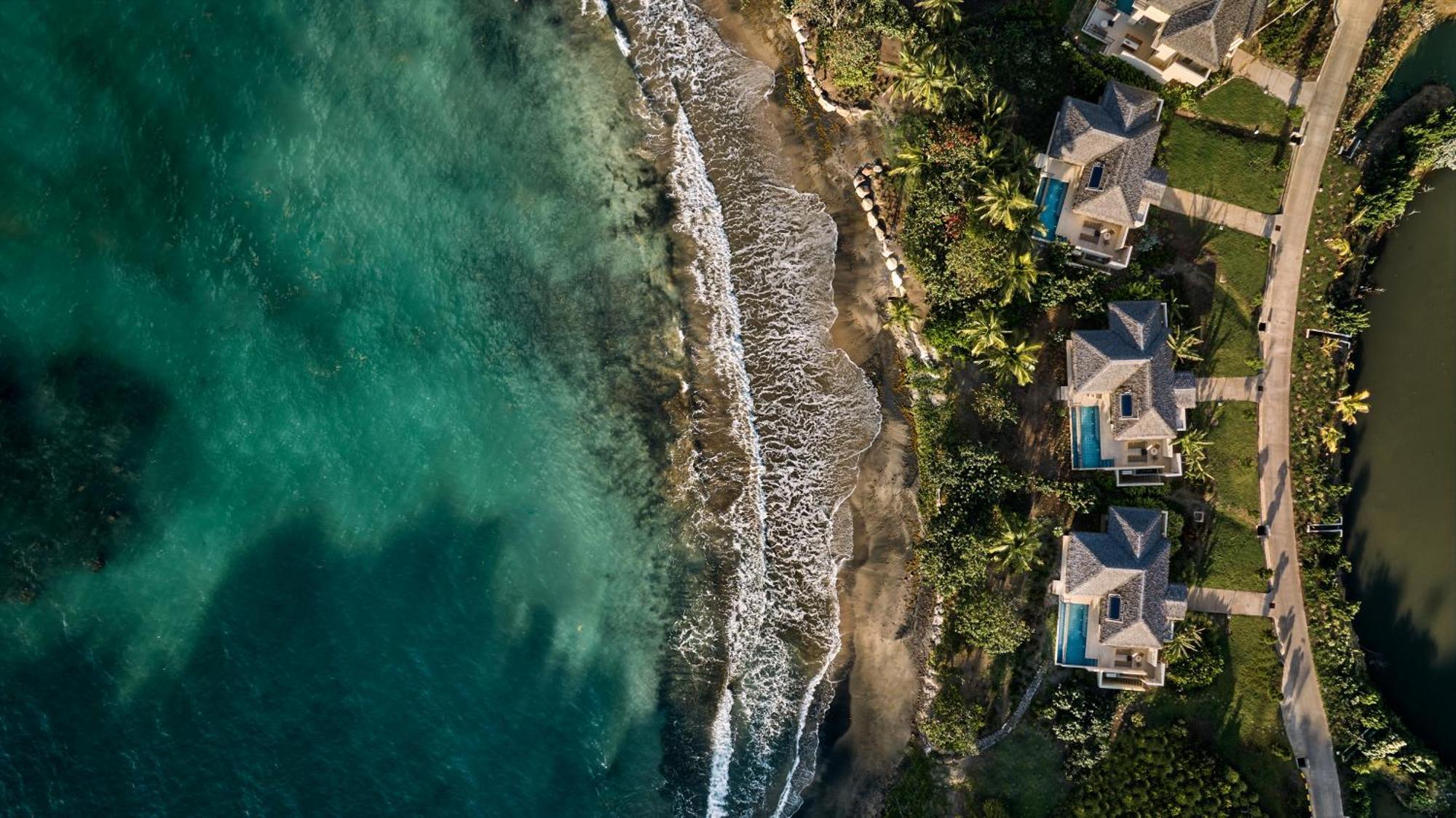 Six Senses La Sagesse Hotel St. David's Bagian luar foto