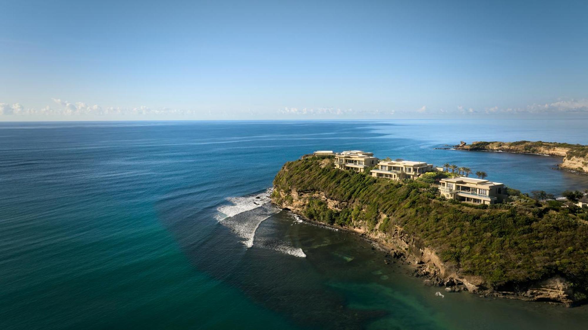Six Senses La Sagesse Hotel St. David's Bagian luar foto