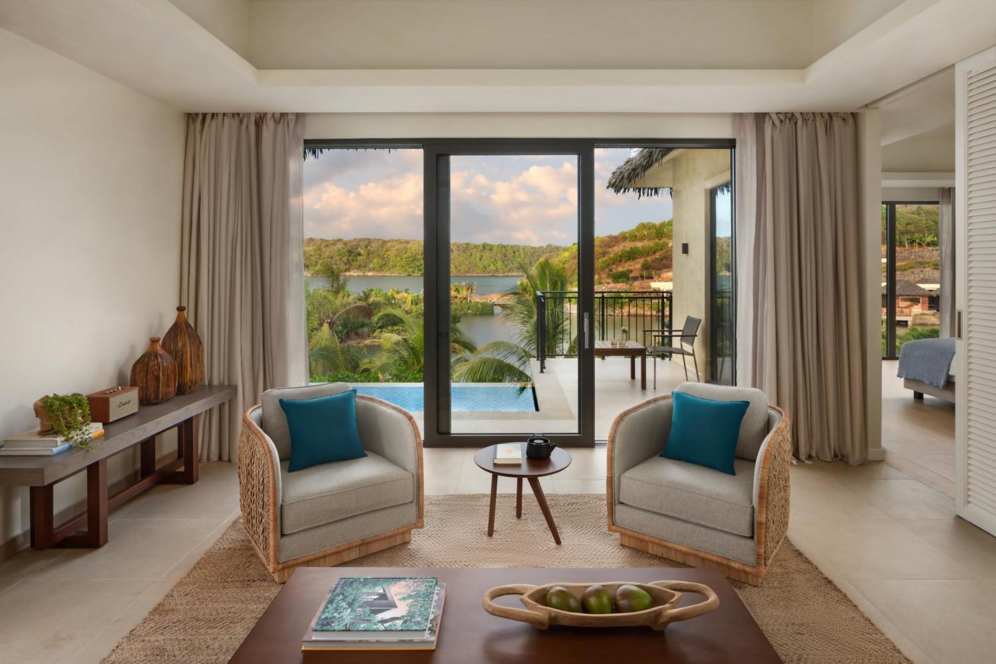Six Senses La Sagesse Hotel St. David's Bagian luar foto