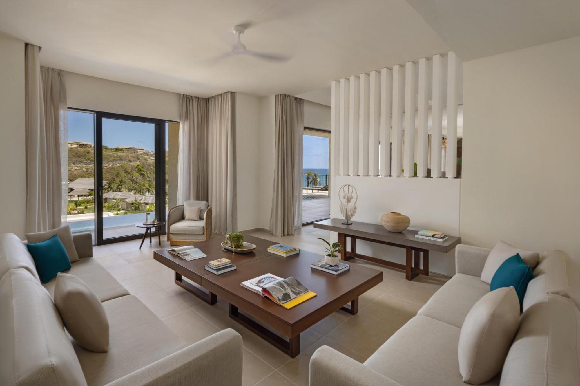 Six Senses La Sagesse Hotel St. David's Bagian luar foto