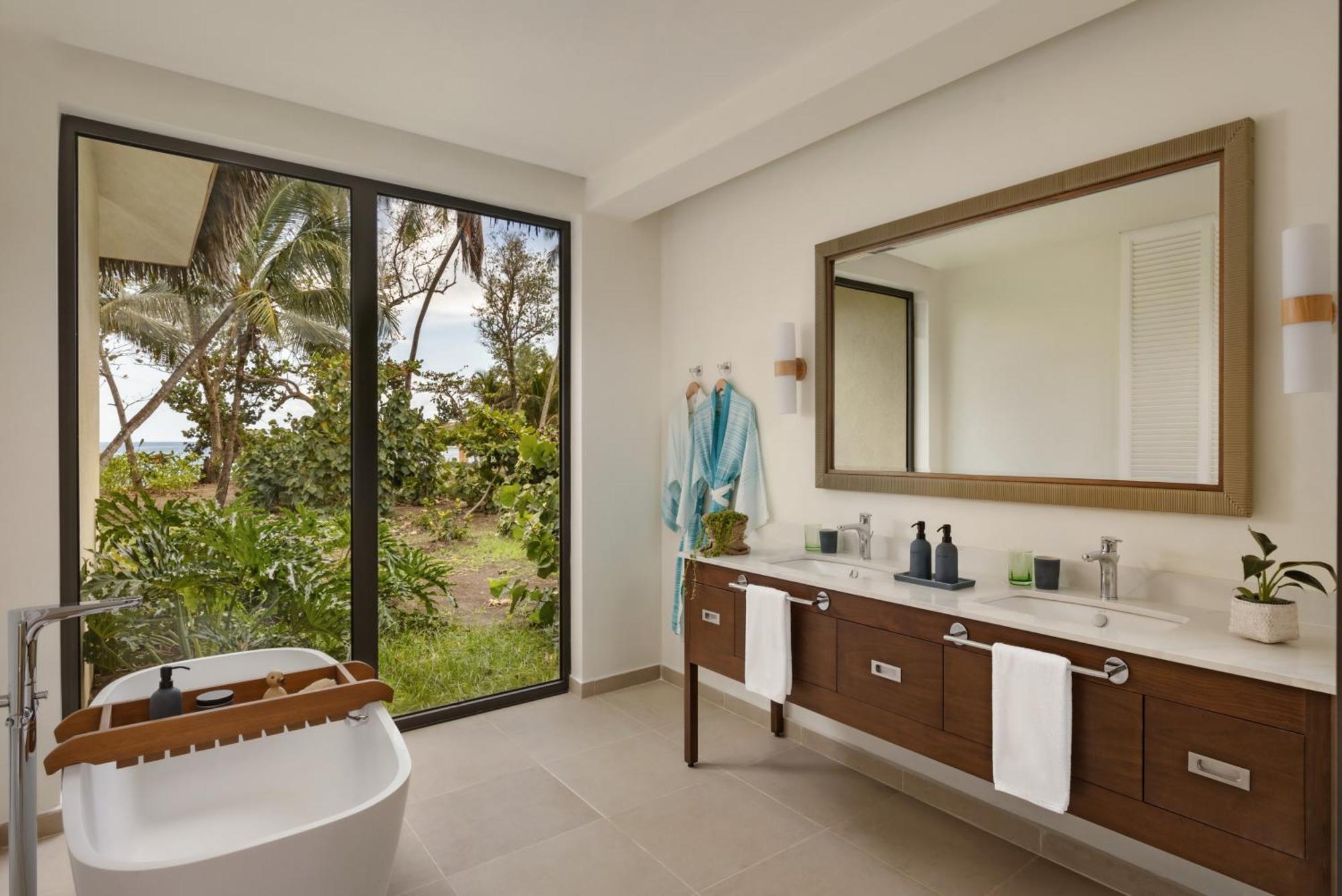 Six Senses La Sagesse Hotel St. David's Bagian luar foto