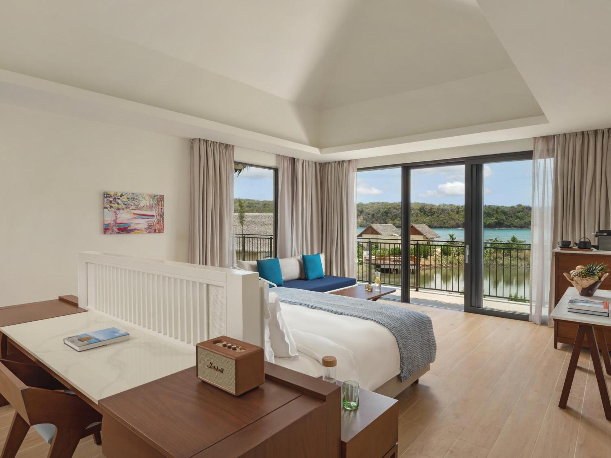 Six Senses La Sagesse Hotel St. David's Bagian luar foto