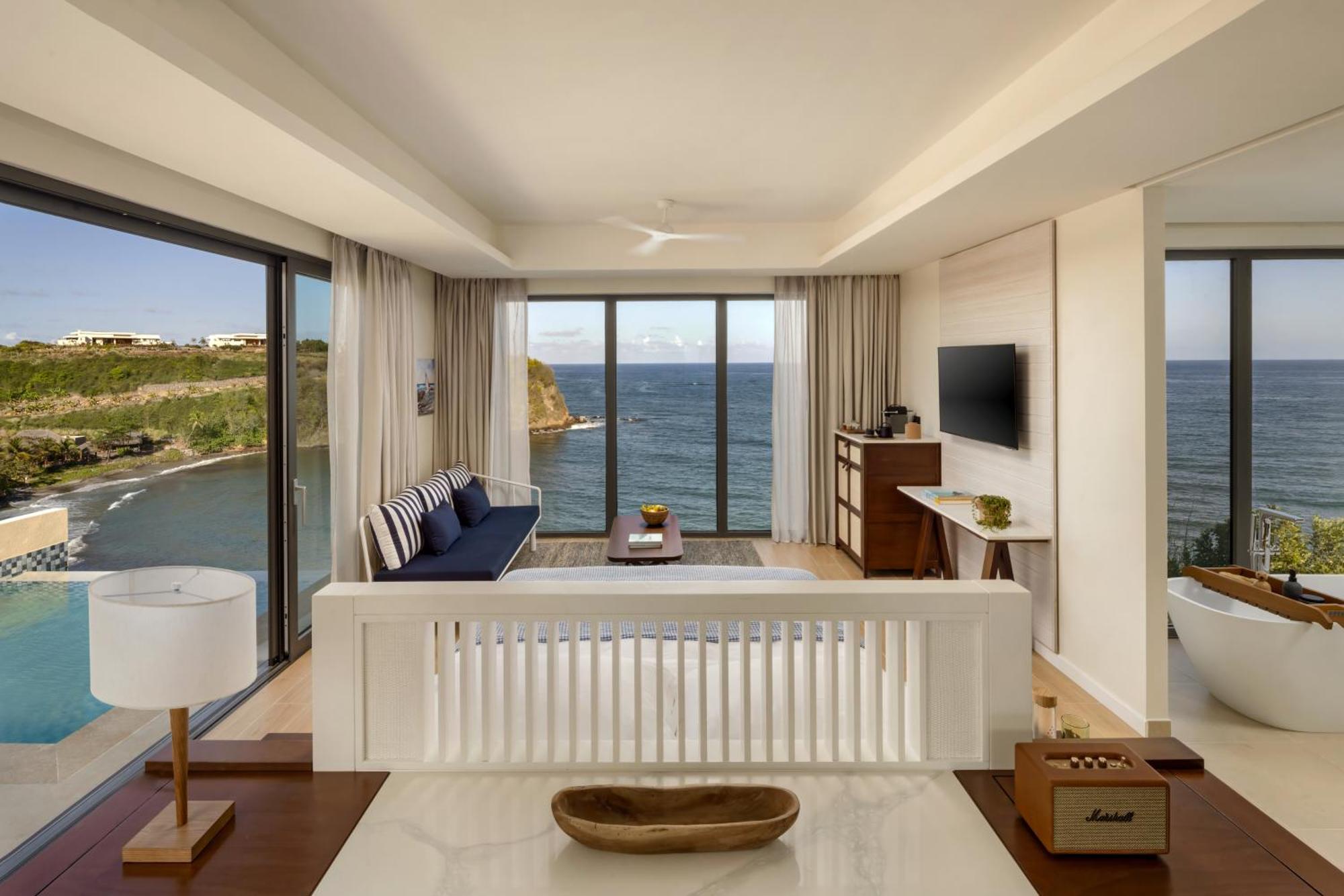 Six Senses La Sagesse Hotel St. David's Bagian luar foto