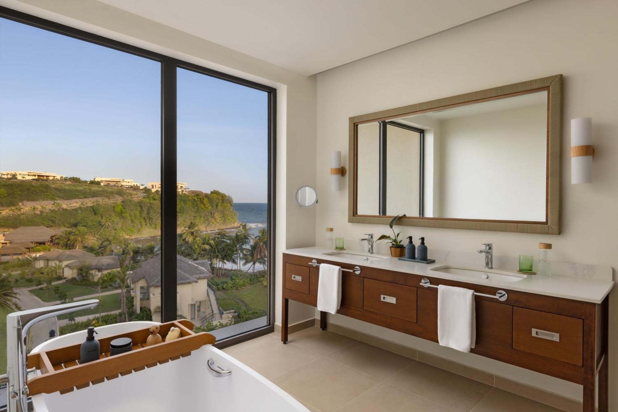 Six Senses La Sagesse Hotel St. David's Bagian luar foto