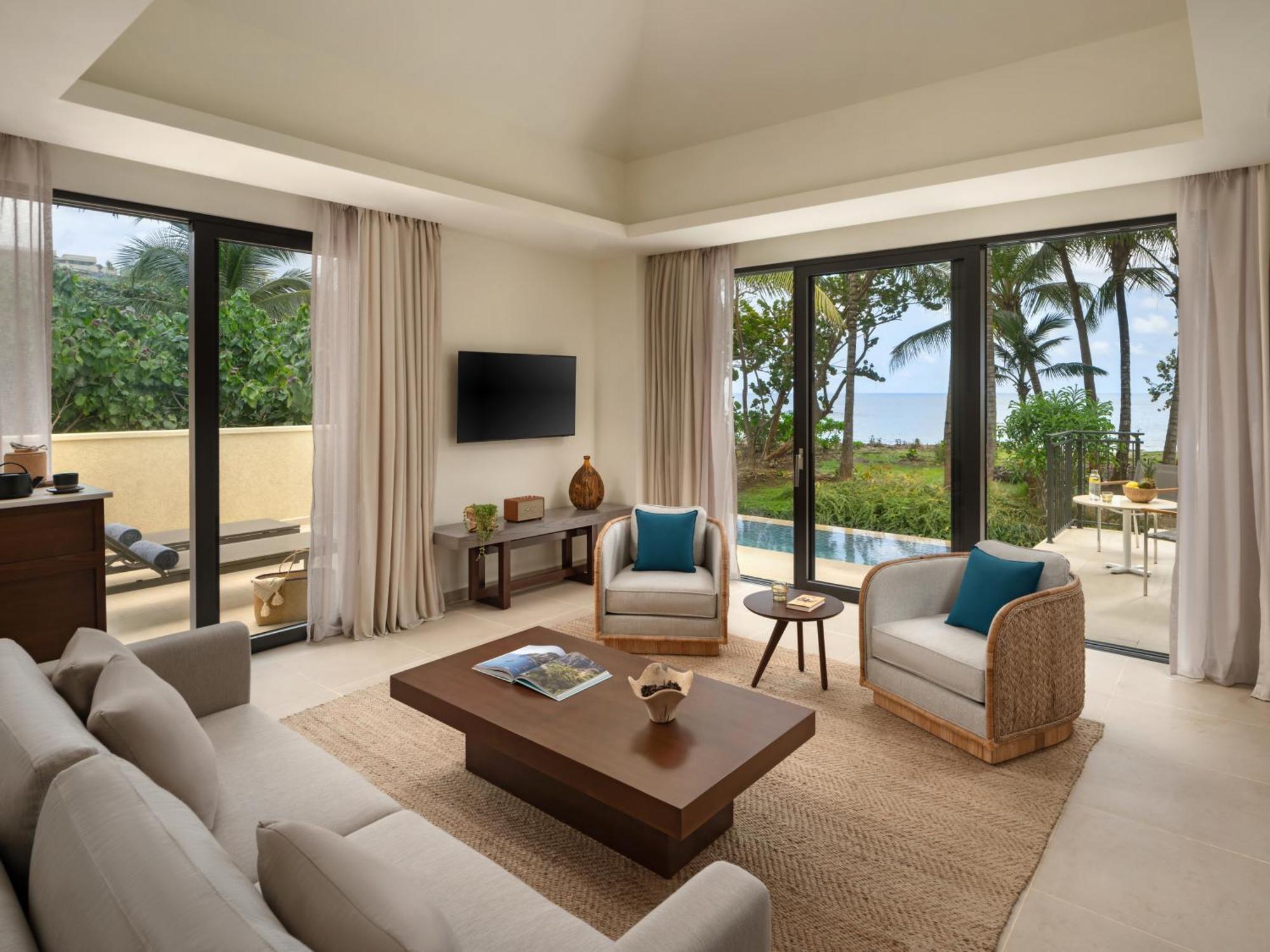 Six Senses La Sagesse Hotel St. David's Bagian luar foto