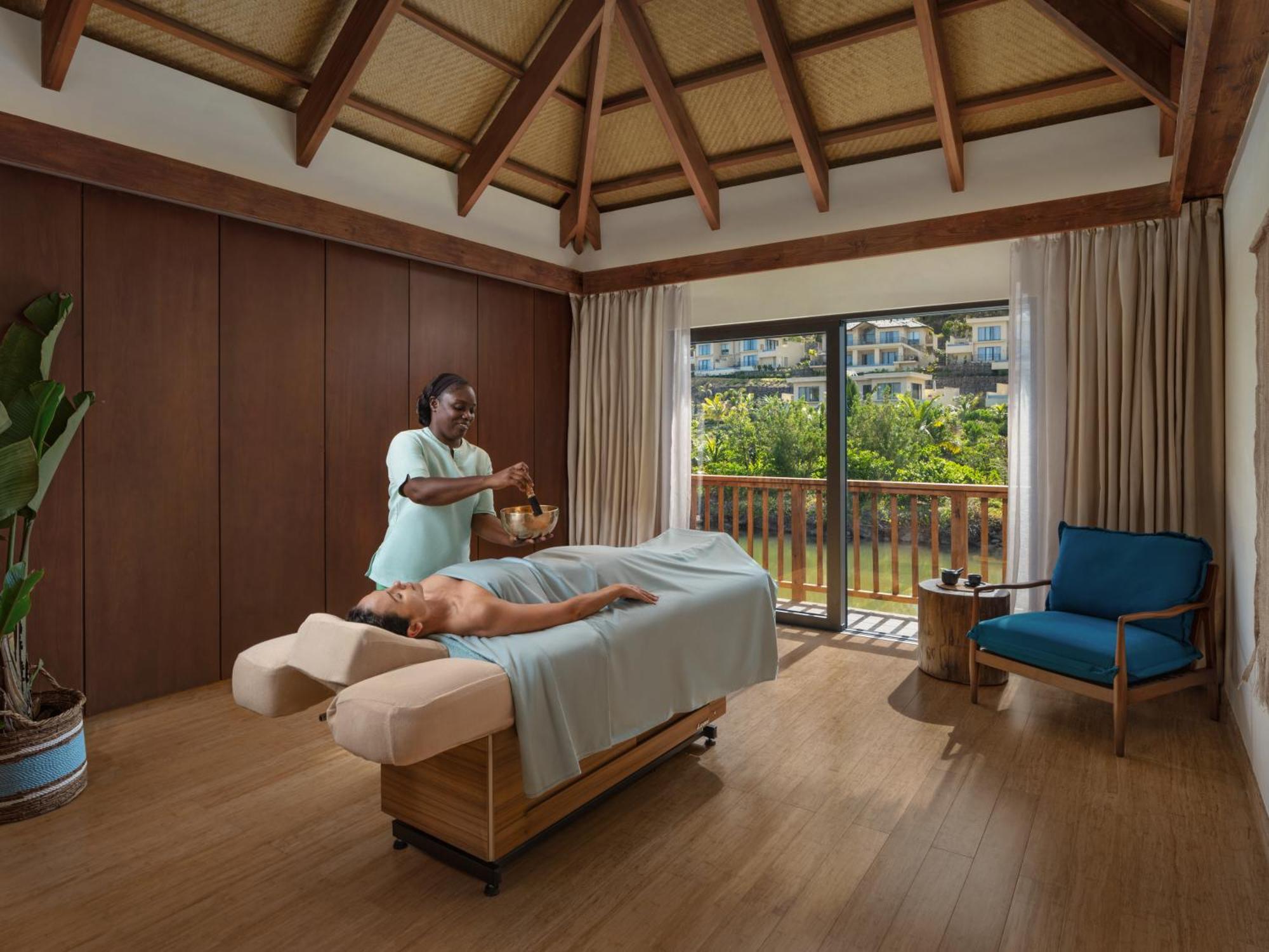 Six Senses La Sagesse Hotel St. David's Bagian luar foto