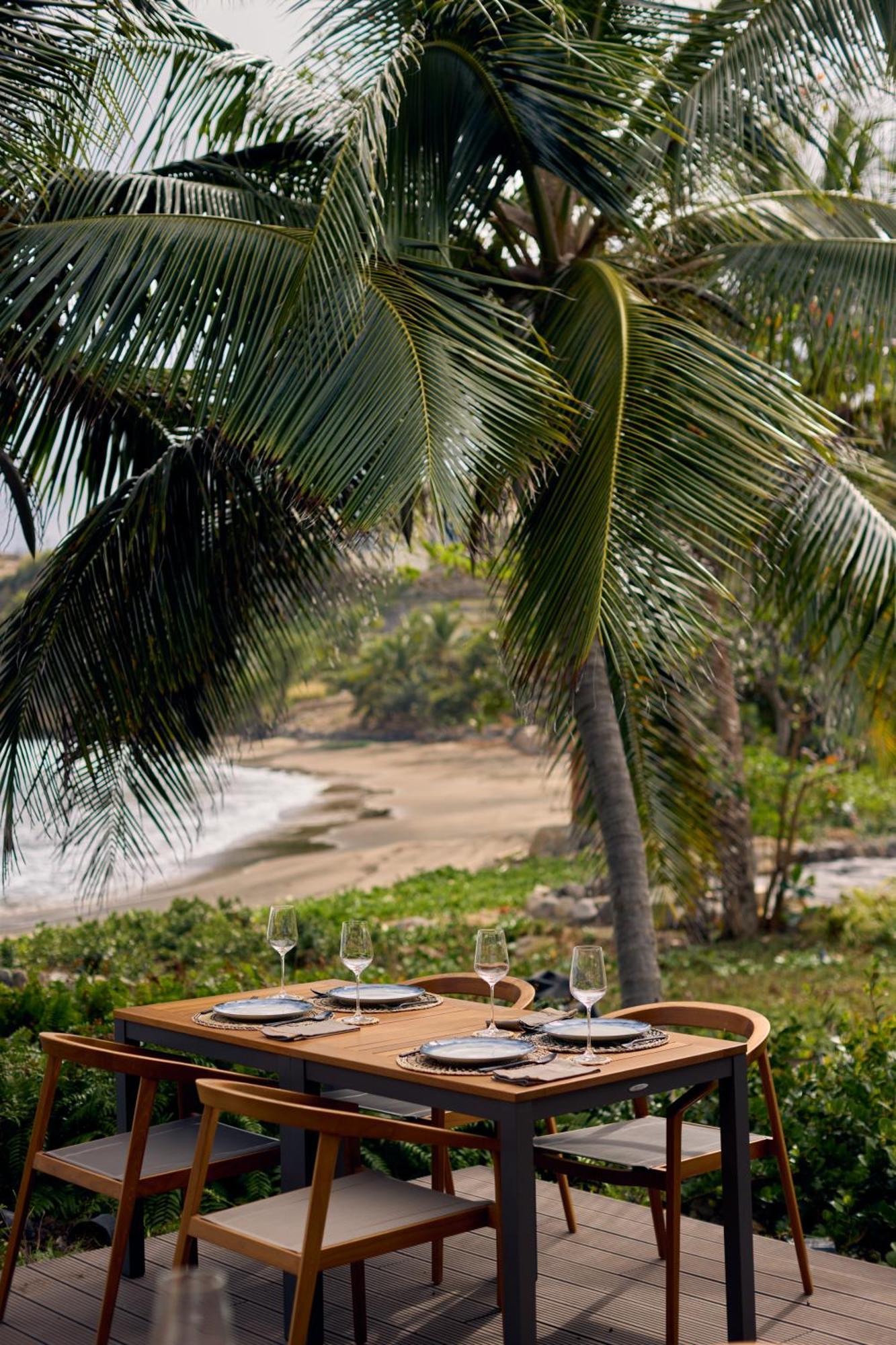 Six Senses La Sagesse Hotel St. David's Bagian luar foto